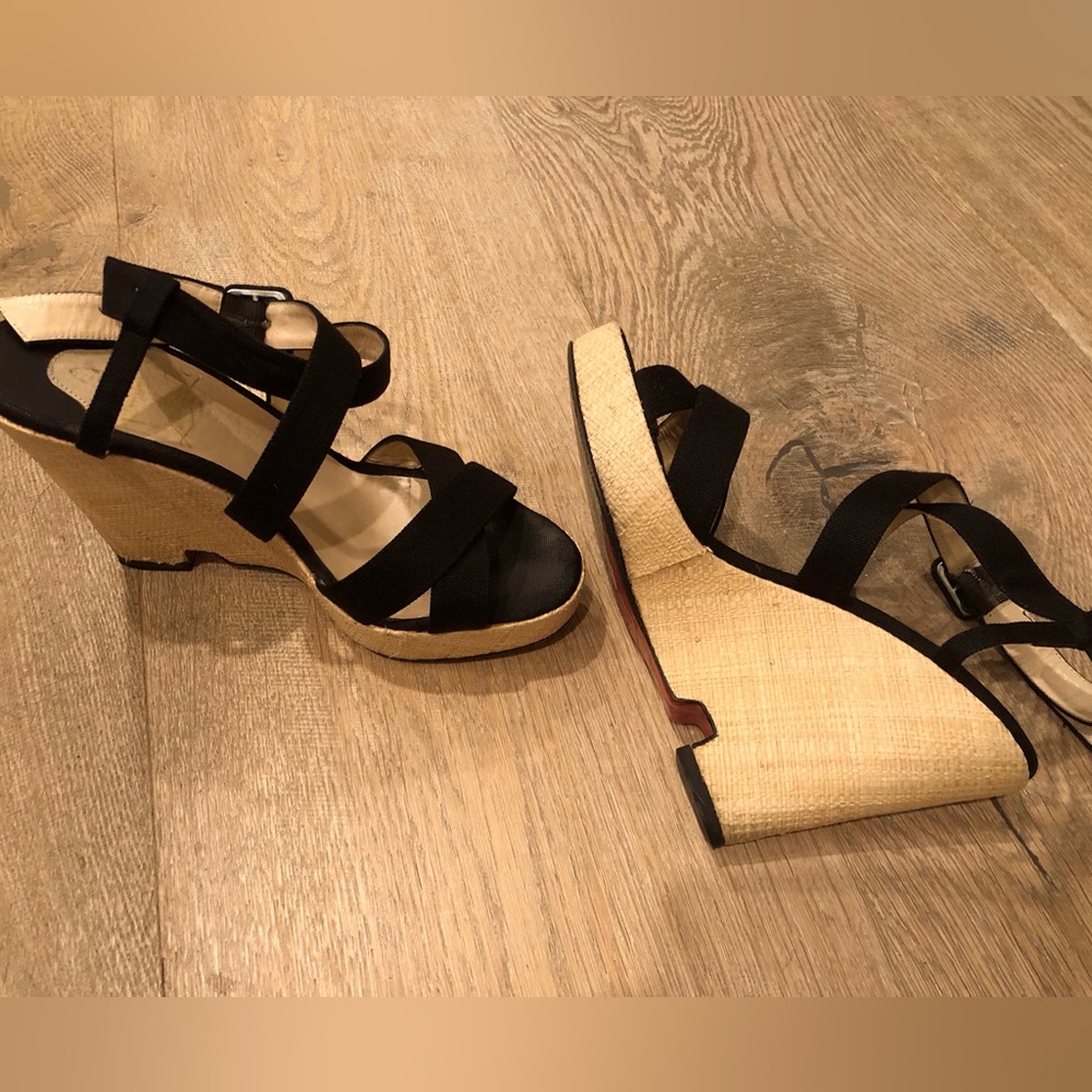 Louboutins wedge sandals